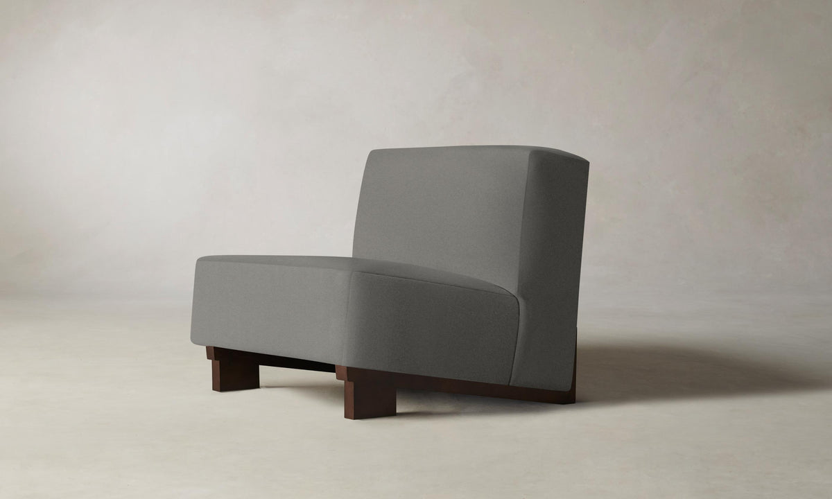 The Remsen Chair - Pebbled Leather Ash
