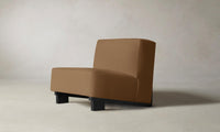 The Remsen Chair - Pebbled Leather Latte