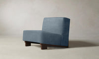 The Remsen Chair - Performance Stonewashed Linen Chambray