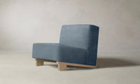 The Remsen Chair - Performance Stonewashed Linen Chambray