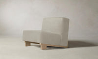 The Remsen Chair - Performance Stonewashed Linen Dew