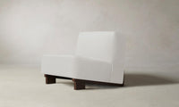 The Remsen Chair - Performance Linen Weave Pure White