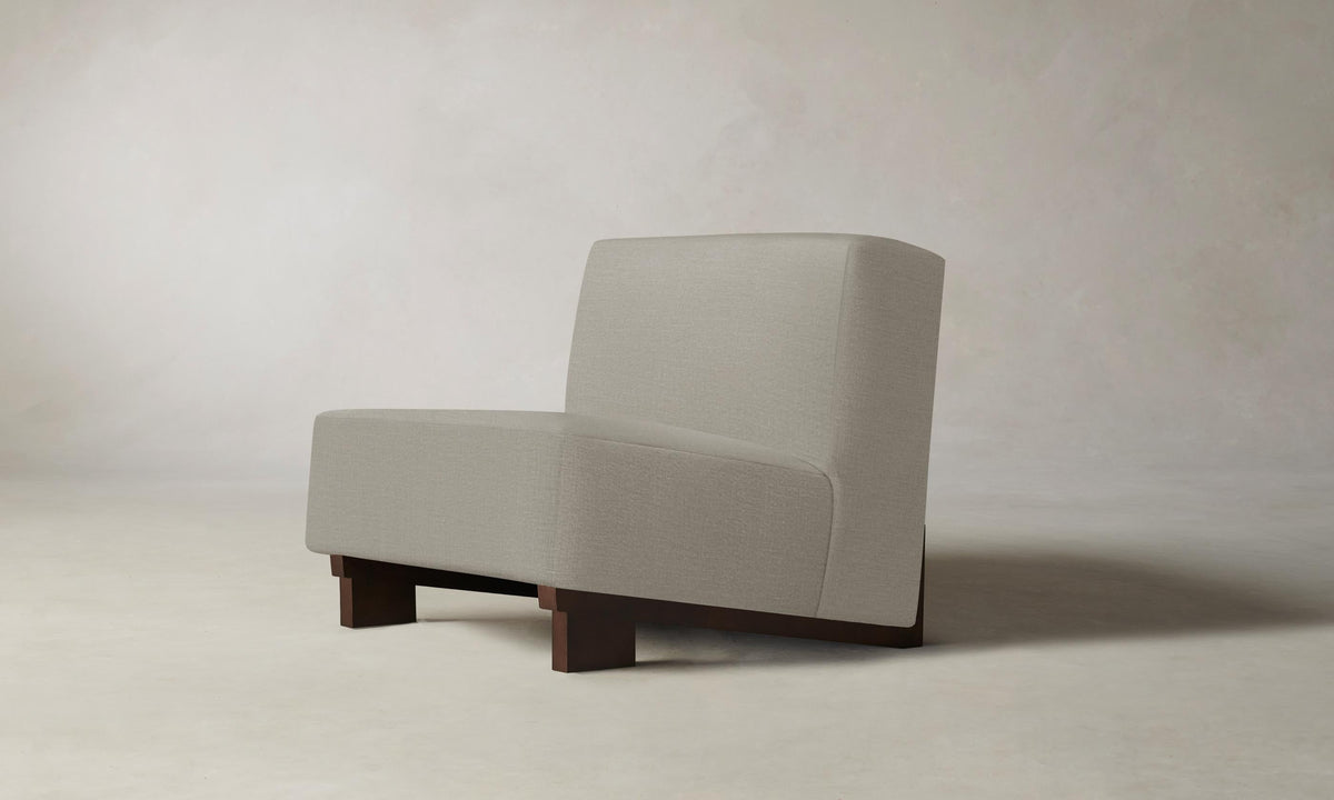 The Remsen Chair - Performance Linen Weave Beige