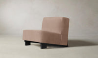 The Remsen Chair - Performance Velvet Dusty Rose