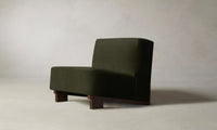 The Remsen Chair - Performance Velvet Olive