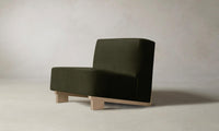 The Remsen Chair - Performance Velvet Olive