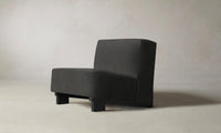 The Remsen Chair - Performance Velvet Slate