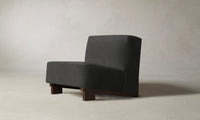 The Remsen Chair - Performance Velvet Slate