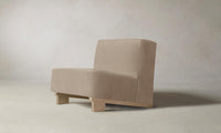 The Remsen Chair - Performance Velvet Taupe