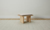 The Reyes Stool - Nubuck Leather Sail