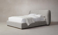 The Smith Bed - Belgian Linen Agate