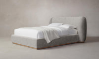 The Smith Bed - Belgian Linen Agate