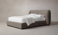 The Smith Bed - Belgian Linen Carob