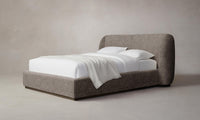 The Smith Bed - Belgian Linen Carob