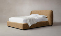 The Smith Bed - Belgian Linen Chai