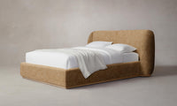 The Smith Bed - Belgian Linen Chai