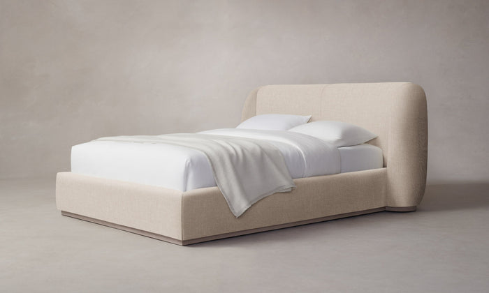 The Smith Bed - Heritage Belgian Linen Husk