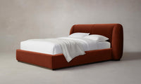 The Smith Bed - Mohair Spice