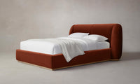 The Smith Bed - Mohair Spice