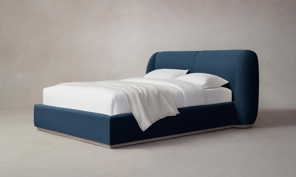 The Smith Bed - Performance Linen Weave Bay