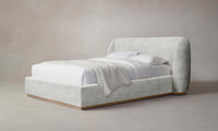 The Smith Bed - Performance Textured Tweed Dove