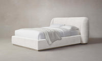 The Smith Bed - Performance Textured Tweed Snow