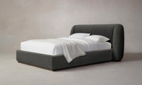 The Smith Bed - Performance Velvet Slate