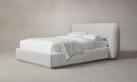 The Smith Bed - Performance Woven Chenille Steel