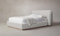 The Smith Bed - Performance Woven Chenille Steel