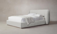 The Smith Bed - Performance Woven Chenille Steel