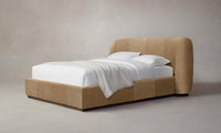 The Smith Bed - Tuscan Leather Camel