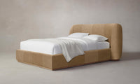 The Smith Bed - Tuscan Leather Camel