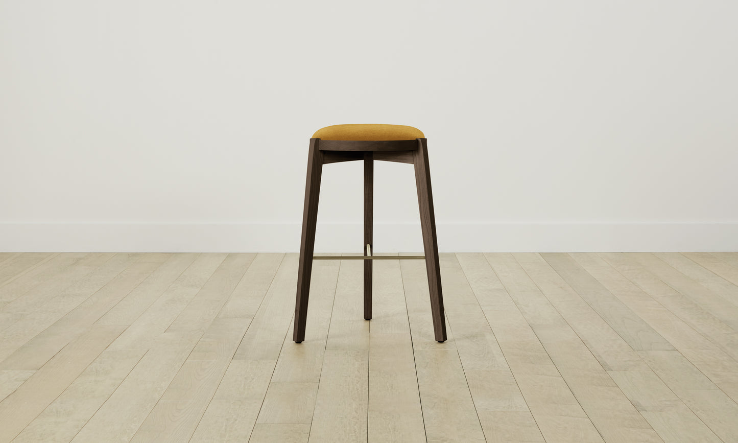 The Stanton Bar & Counter Stool - Mohair Amber