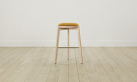 The Stanton Bar & Counter Stool - Mohair Amber