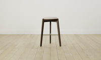 The Stanton Bar & Counter Stool - Nubuck Leather Sail