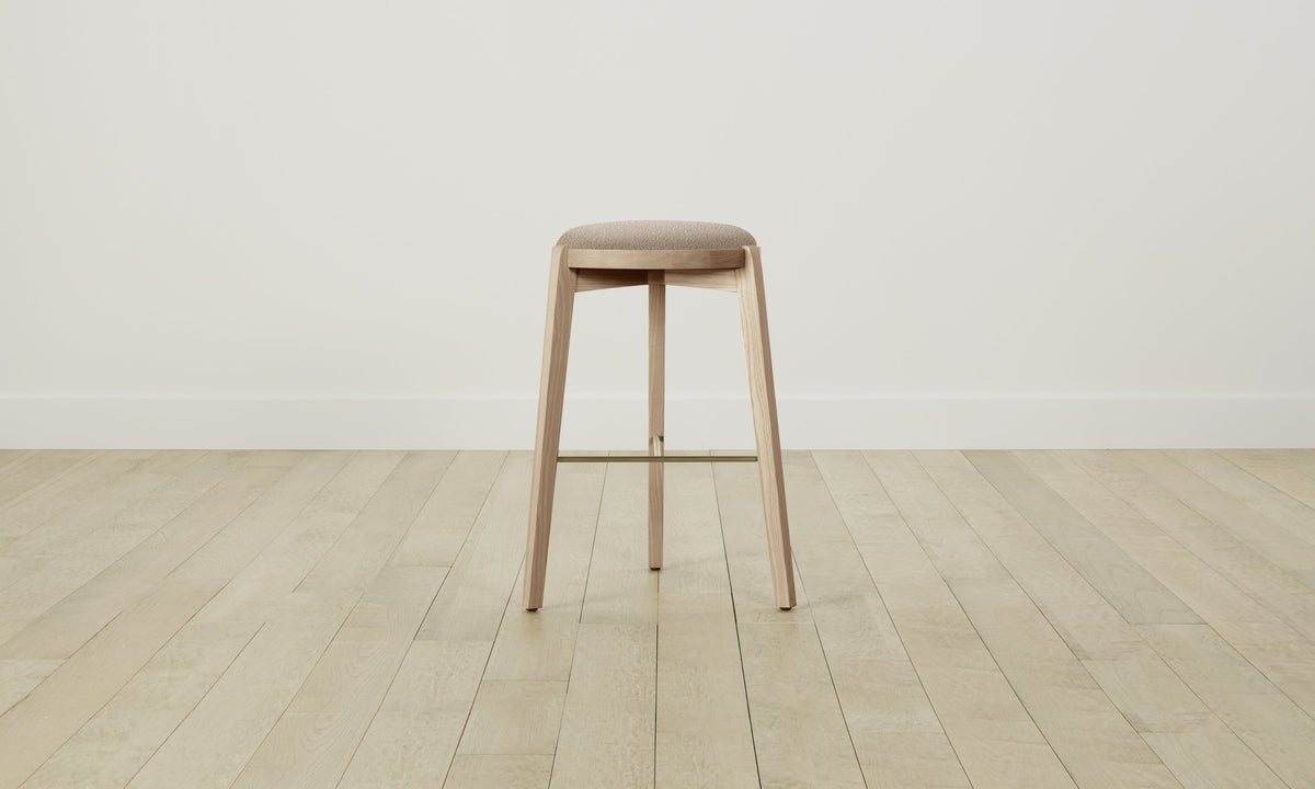The Stanton Bar & Counter Stool - Performance Textural Weave Earthen