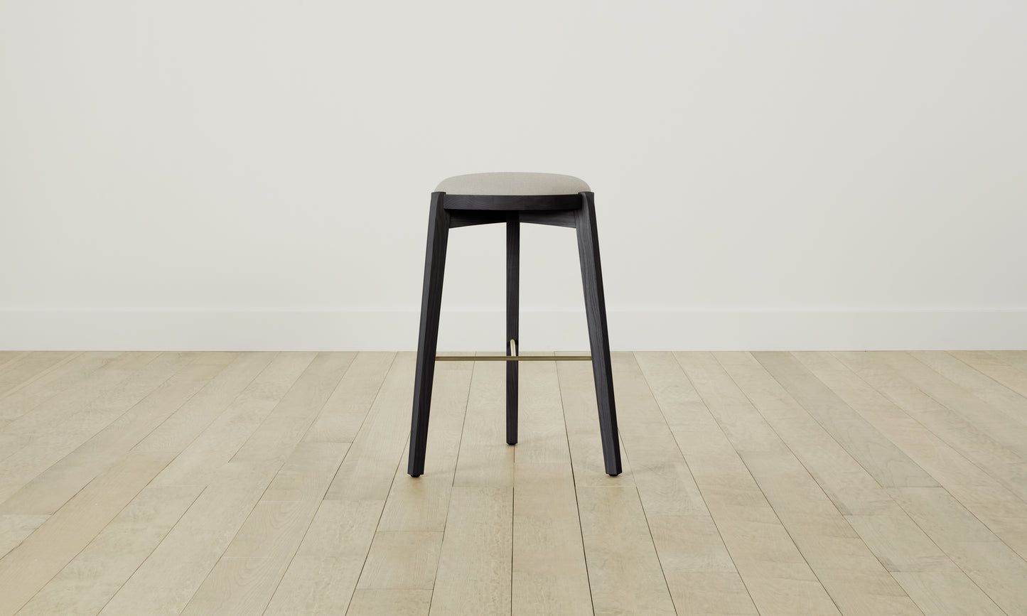 The Stanton Bar & Counter Stool - Performance Textured Linen Flax