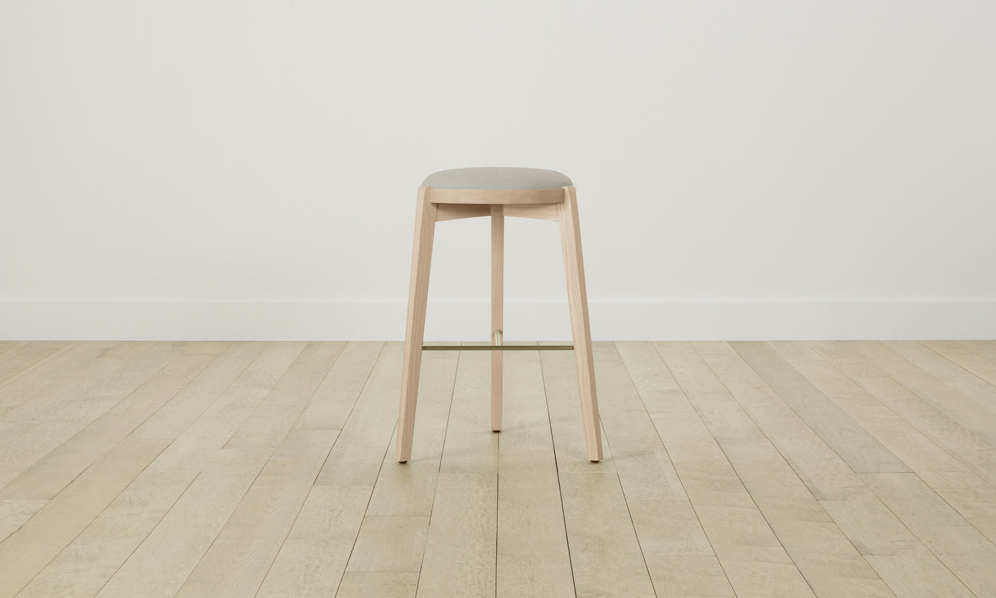 The Stanton Bar & Counter Stool - Performance Textured Linen Flax