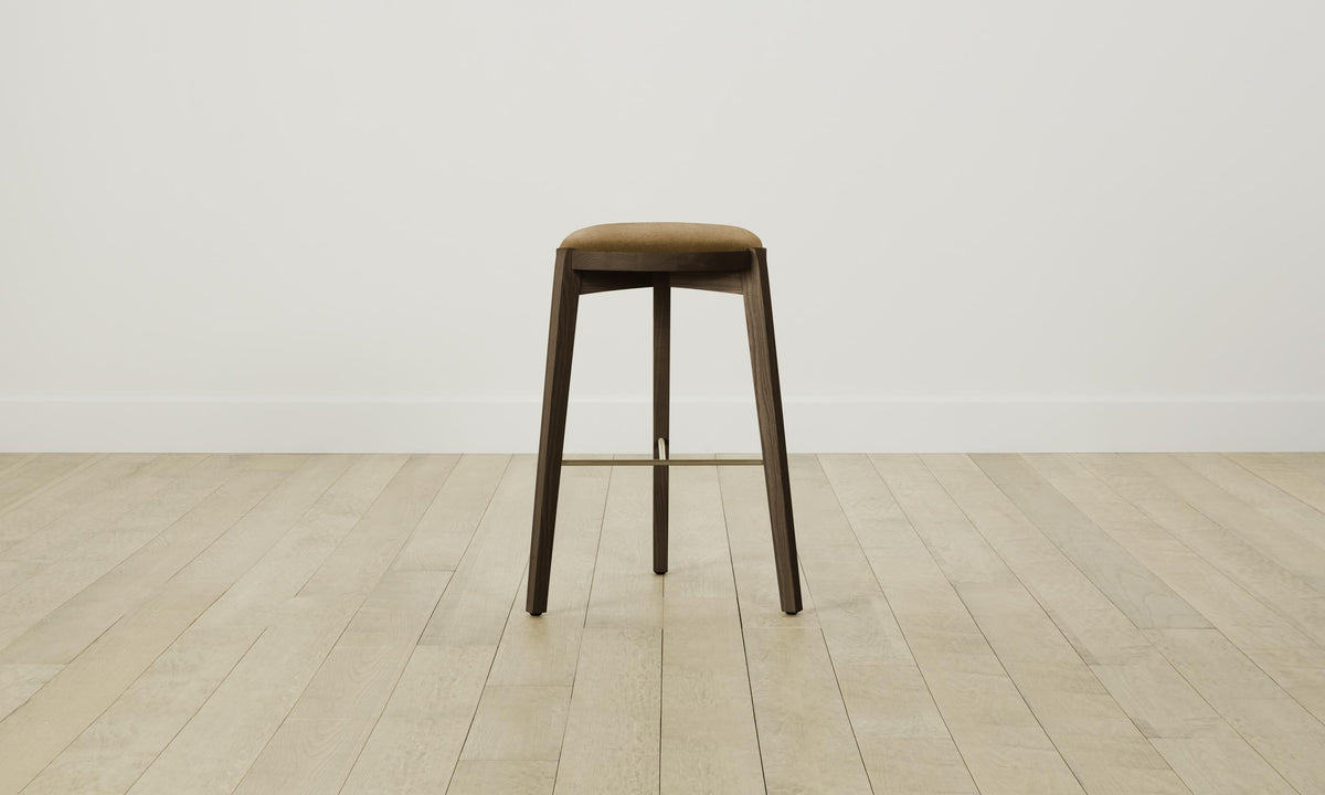 The Stanton Bar & Counter Stool - Performance Velvet Cider