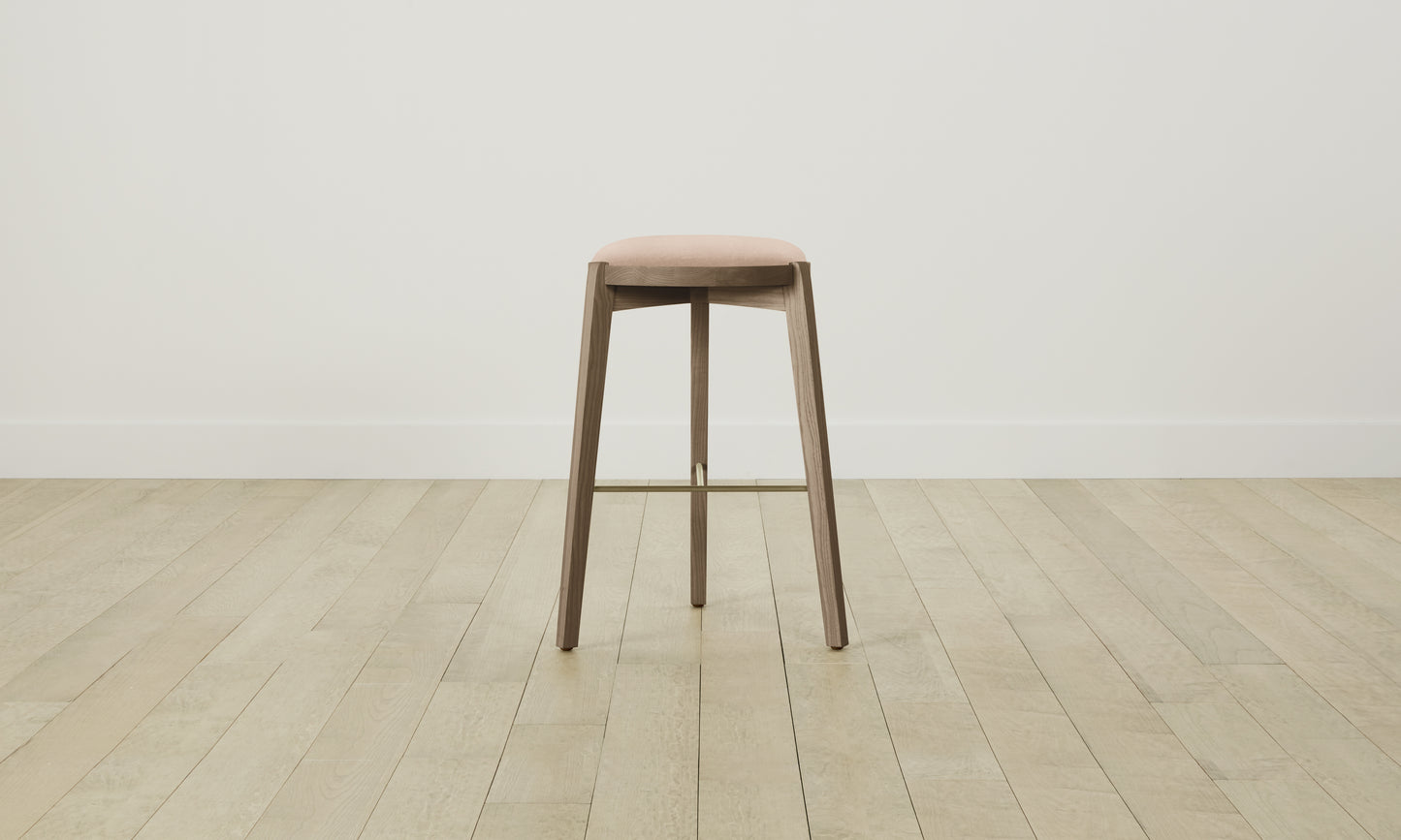 The Stanton Bar & Counter Stool - Performance Velvet Dusty Rose