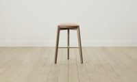 The Stanton Bar & Counter Stool - Performance Velvet Dusty Rose