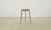 The Stanton Bar & Counter Stool - Performance Velvet Dusty Rose