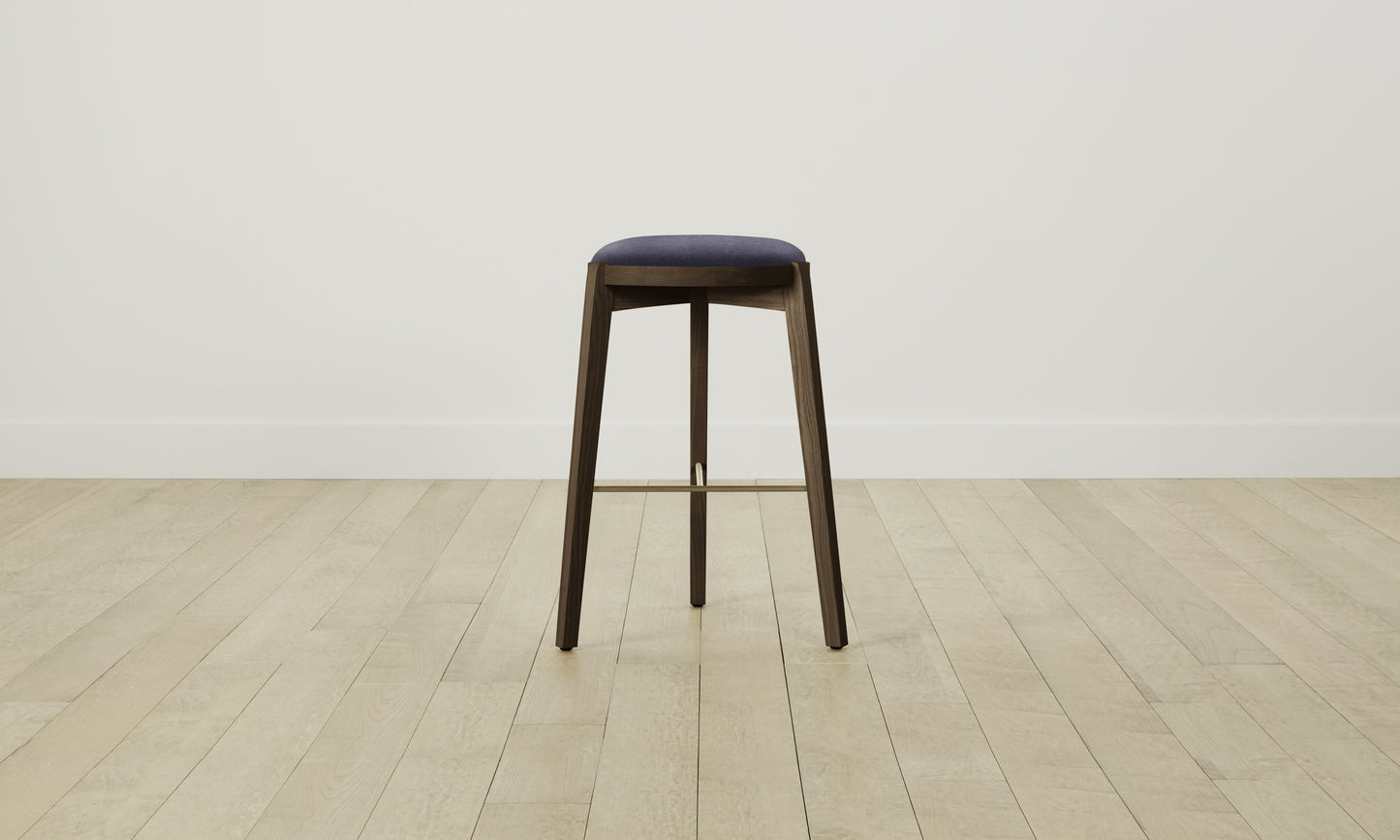 The Stanton Bar & Counter Stool - Performance Velvet Flannel