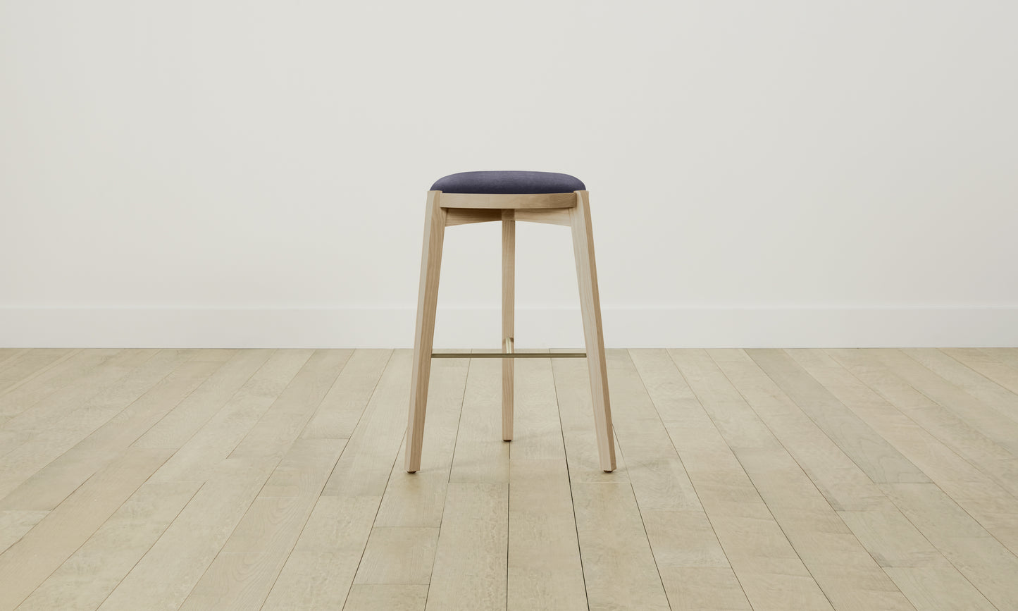 The Stanton Bar & Counter Stool - Performance Velvet Flannel