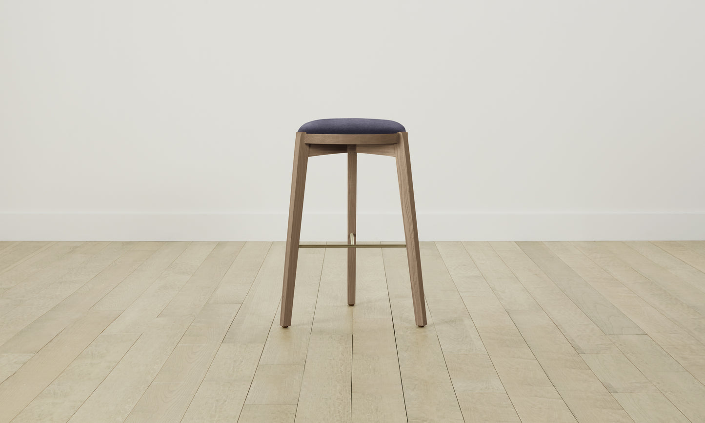 The Stanton Bar & Counter Stool - Performance Velvet Flannel