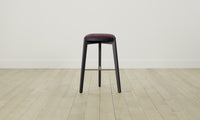 The Stanton Bar & Counter Stool - Performance Velvet Merlot