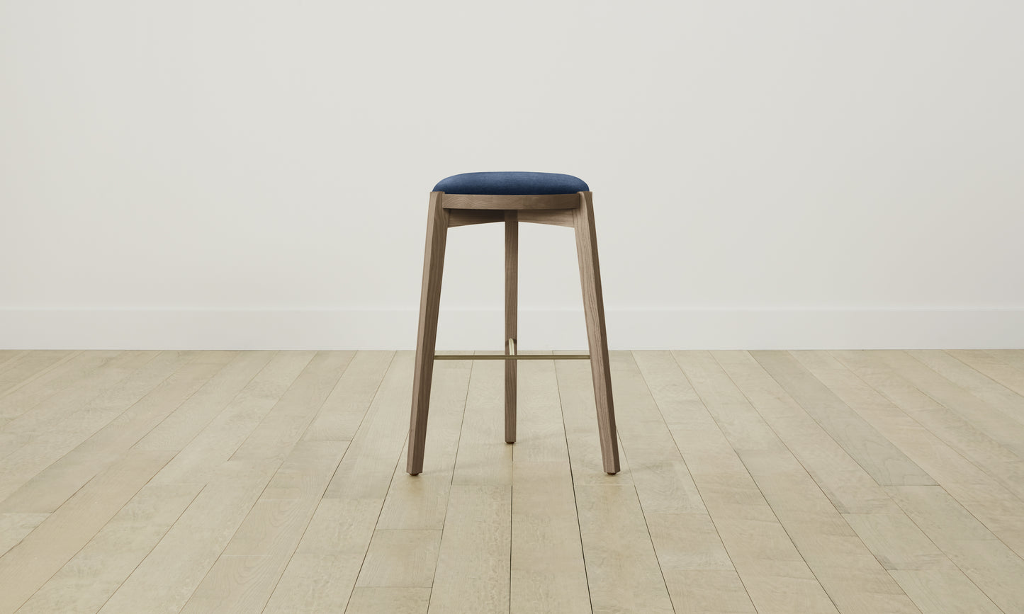 The Stanton Bar & Counter Stool - Performance Velvet Sapphire