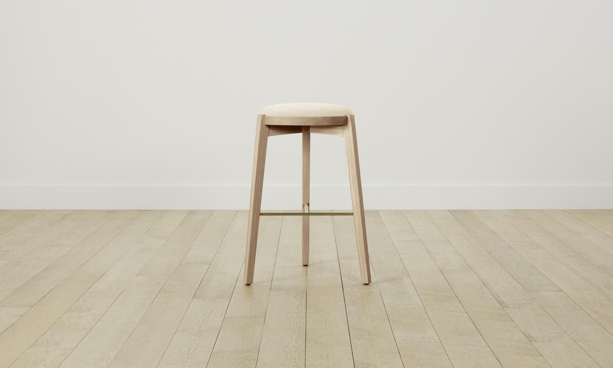 The Stanton Bar & Counter Stool - Performance Woven Chenille Desert