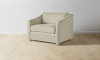 The Sullivan Chair-and-a-Half - Belgian Linen Alder