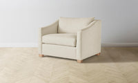 The Sullivan Chair-and-a-Half - Performance Linen Weave Prairie